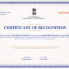 Startup India Certificate